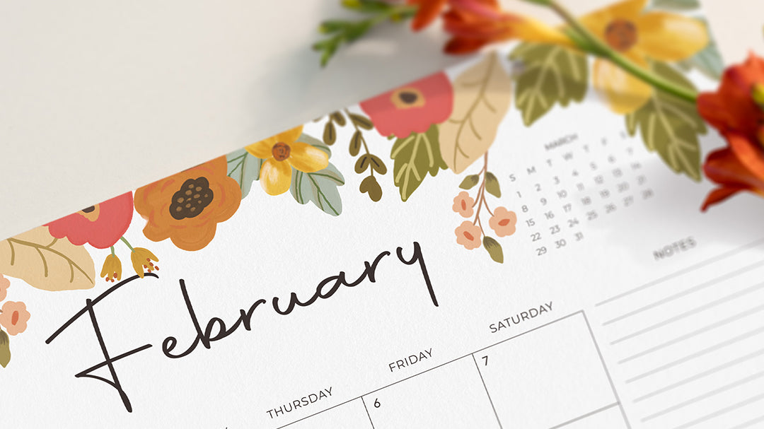 Stylish Large Wall Calendars for Home & Office