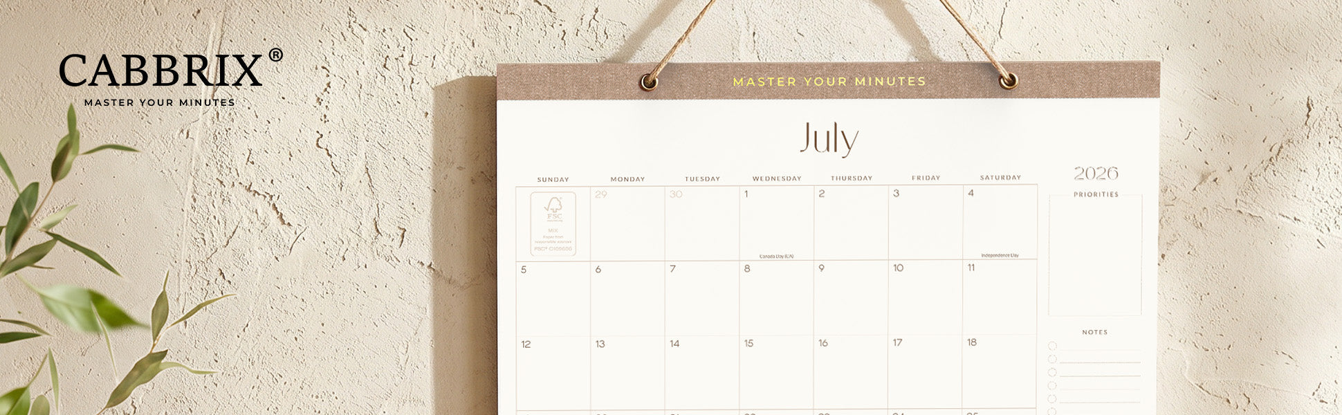 Monthly Large Wall Calendars, Organizers & Planners