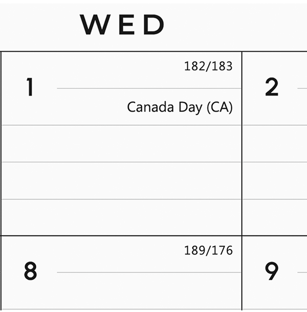 Cabbrix 2026-27 Magnetic Calendar for Fridge, 15"L×12"W, Botanical Elements