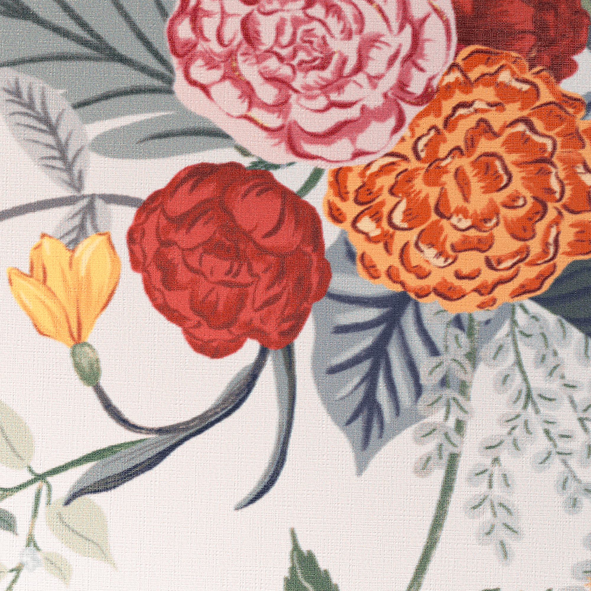 Cabbrix Waterproof Peel Stick Floral Wallpaper, Radiance Bloom