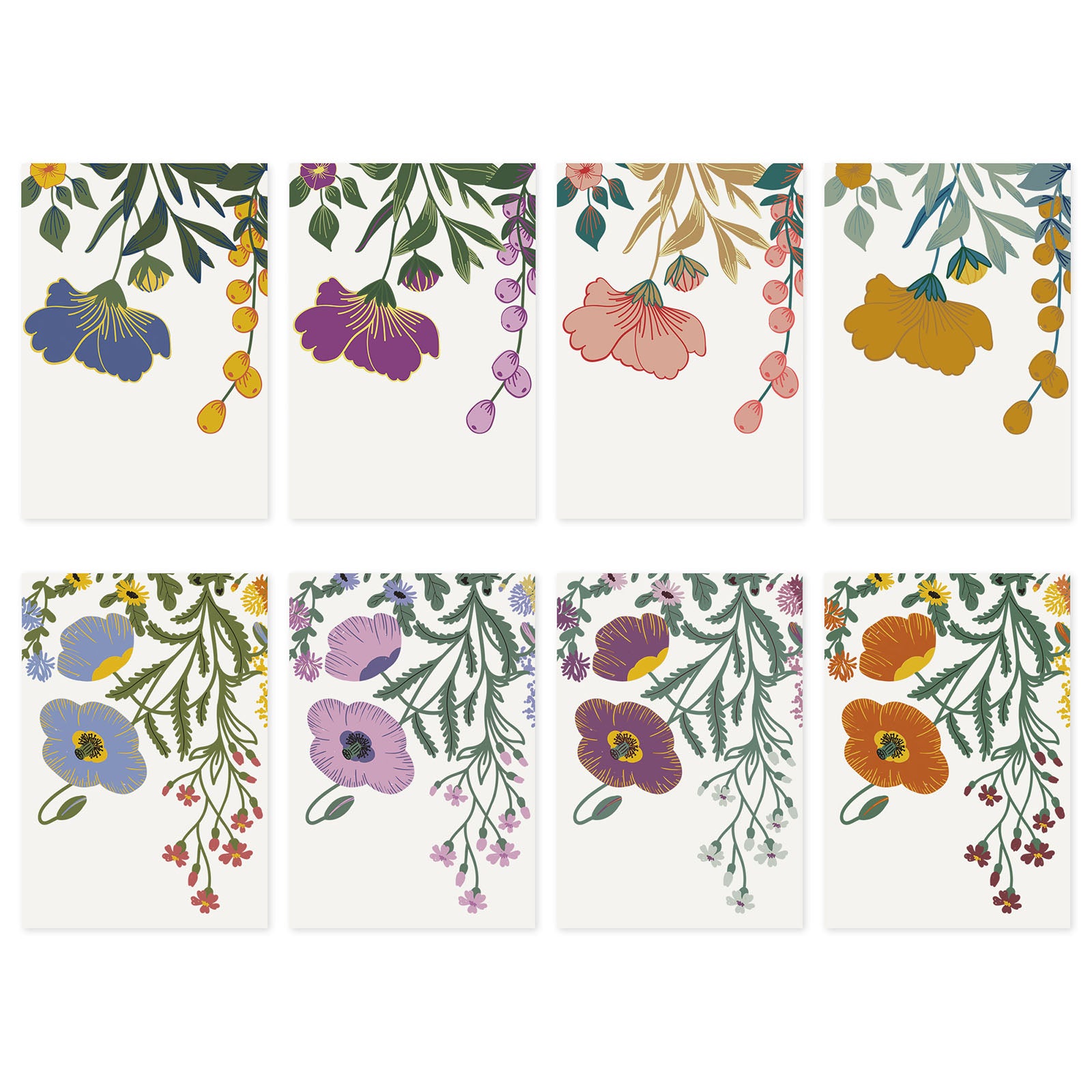 Cabbrix 2025-2026 Desk Calendar, Floral Elements, Apricot