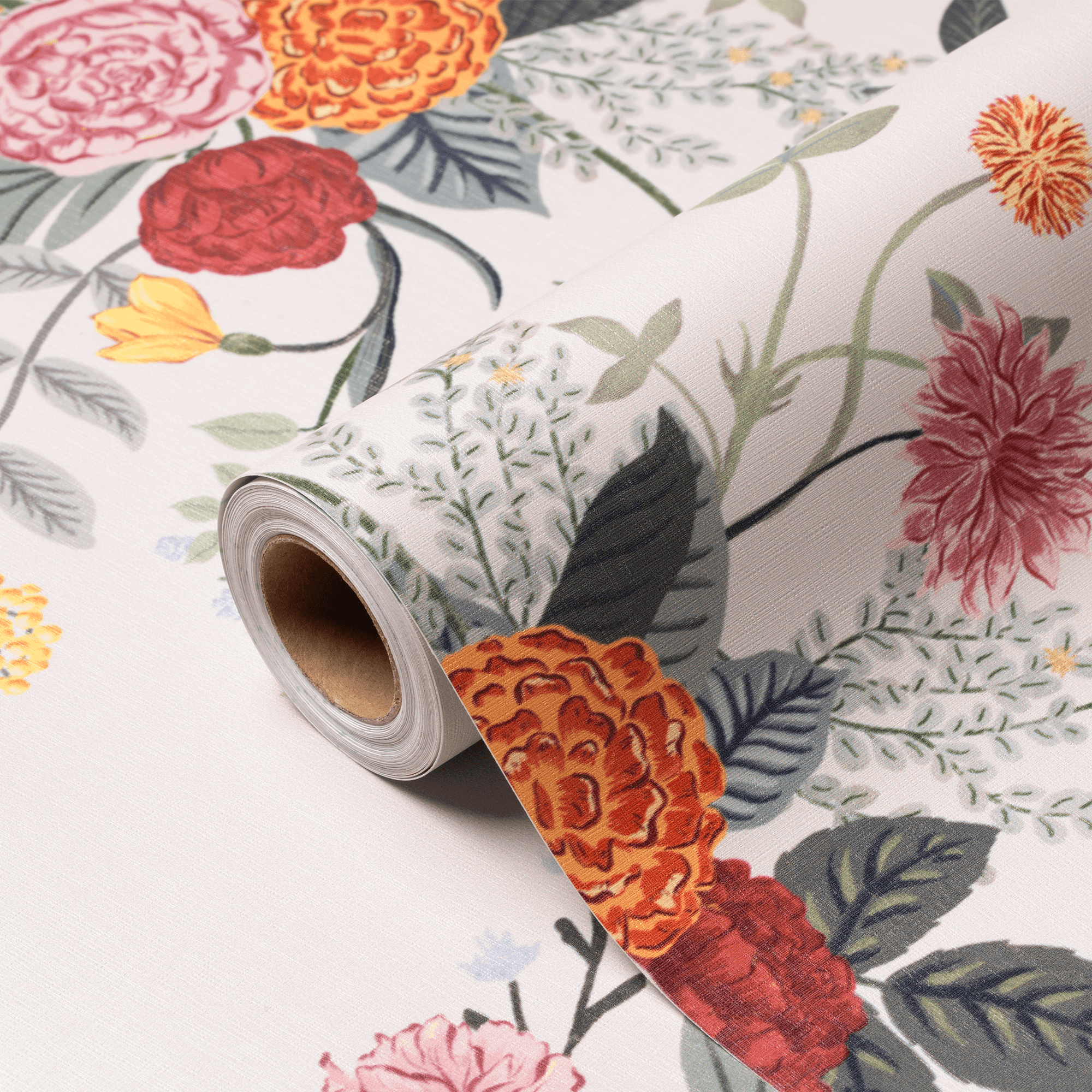 Cabbrix Waterproof Peel Stick Floral Wallpaper, Radiance Bloom