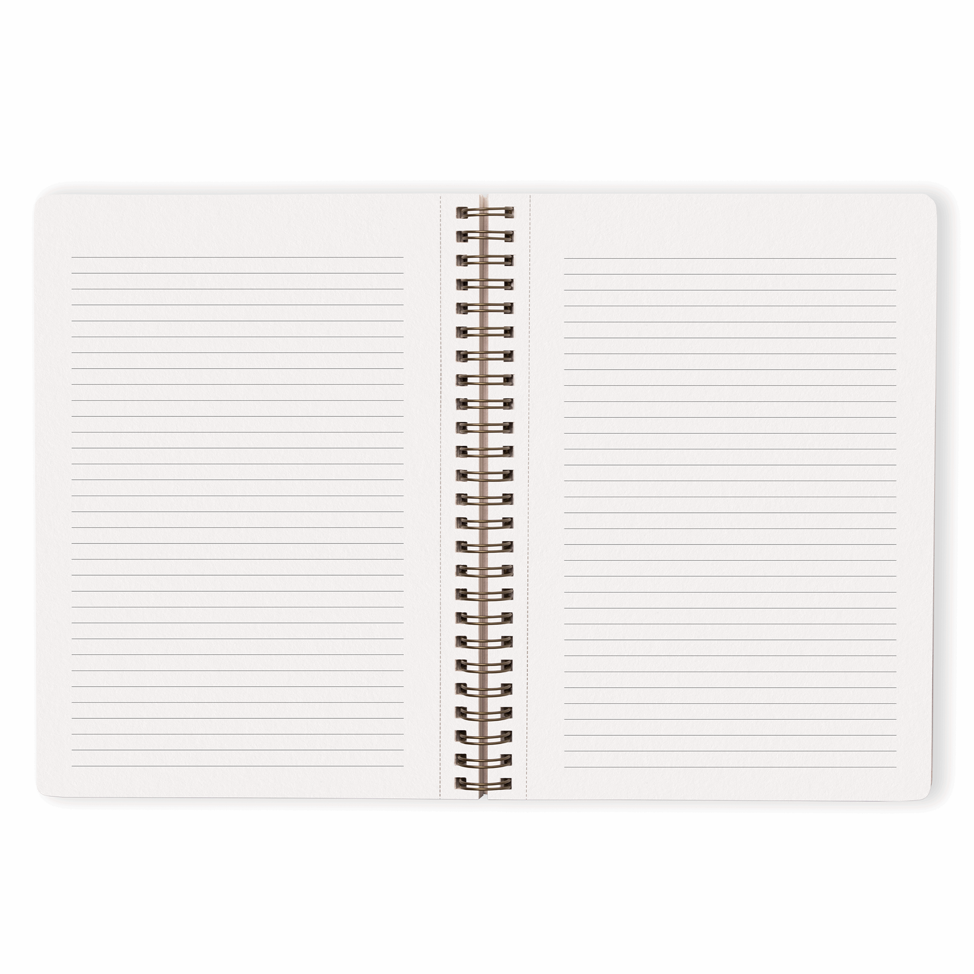 Cabbrix Spiral Notebook, Black Poppy