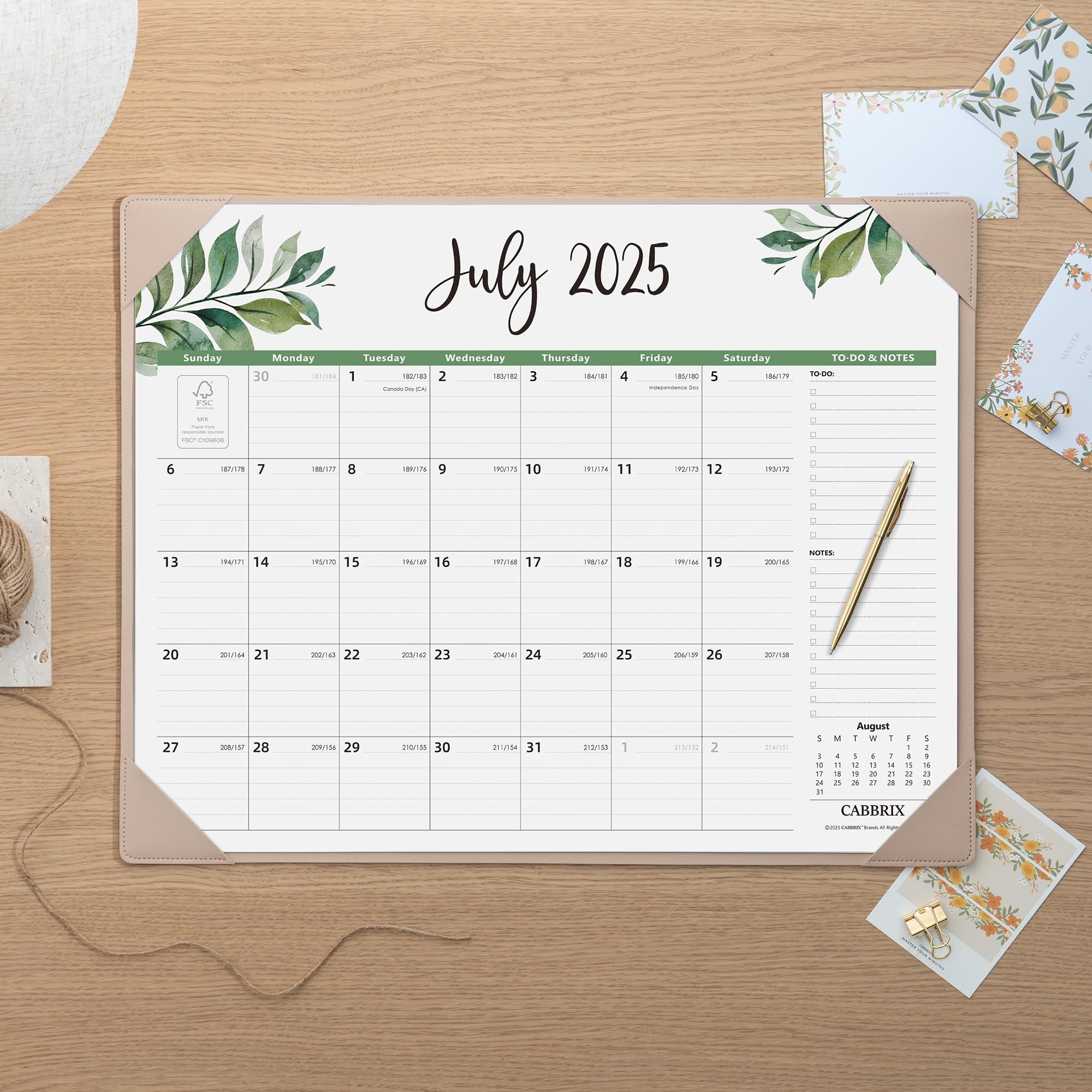 Cabbrix-2025-2026-Desk-Calendar-Botanical-Elements-Apricot-2025.11.05.03
