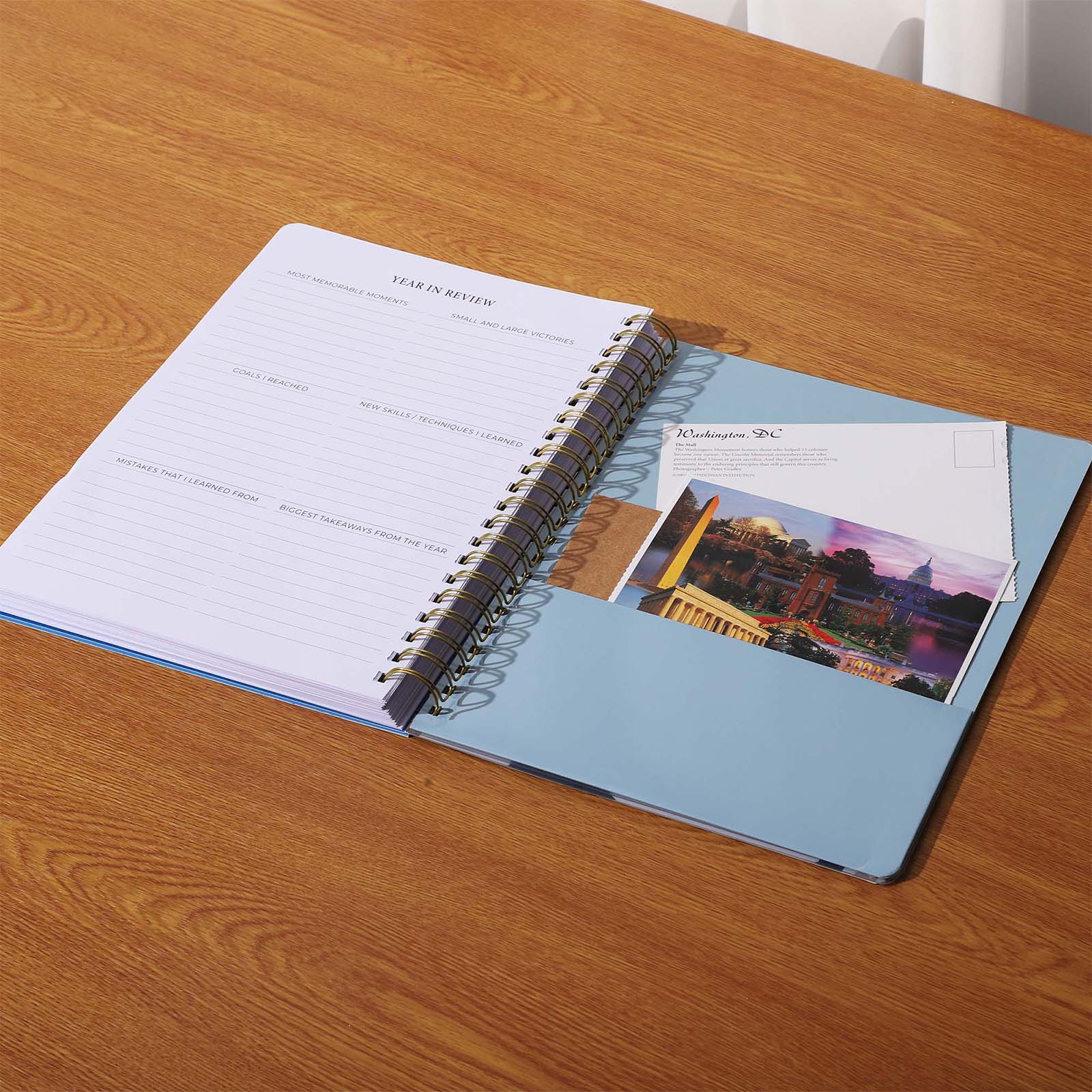 Cabbrix®, 2024-2025 Weekly Monthly Teacher Lesson Planner, 8.5"L×11"W, Spiral Bound, Flowers Elements